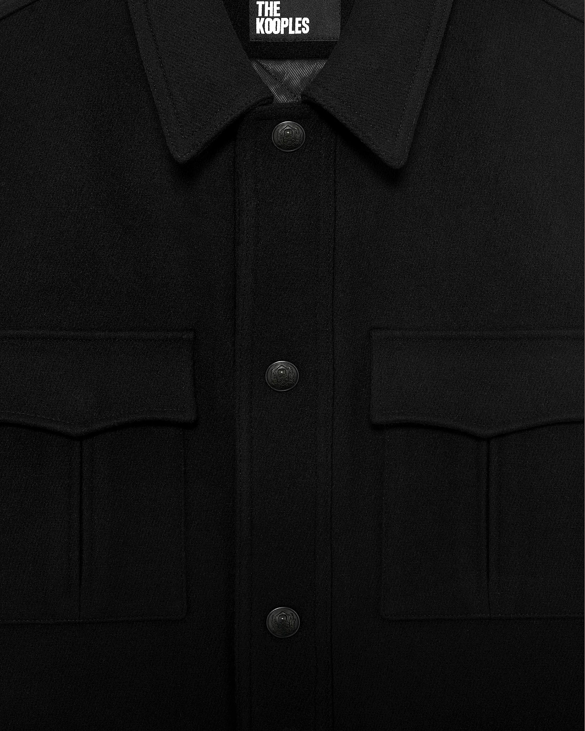 Black overshirt