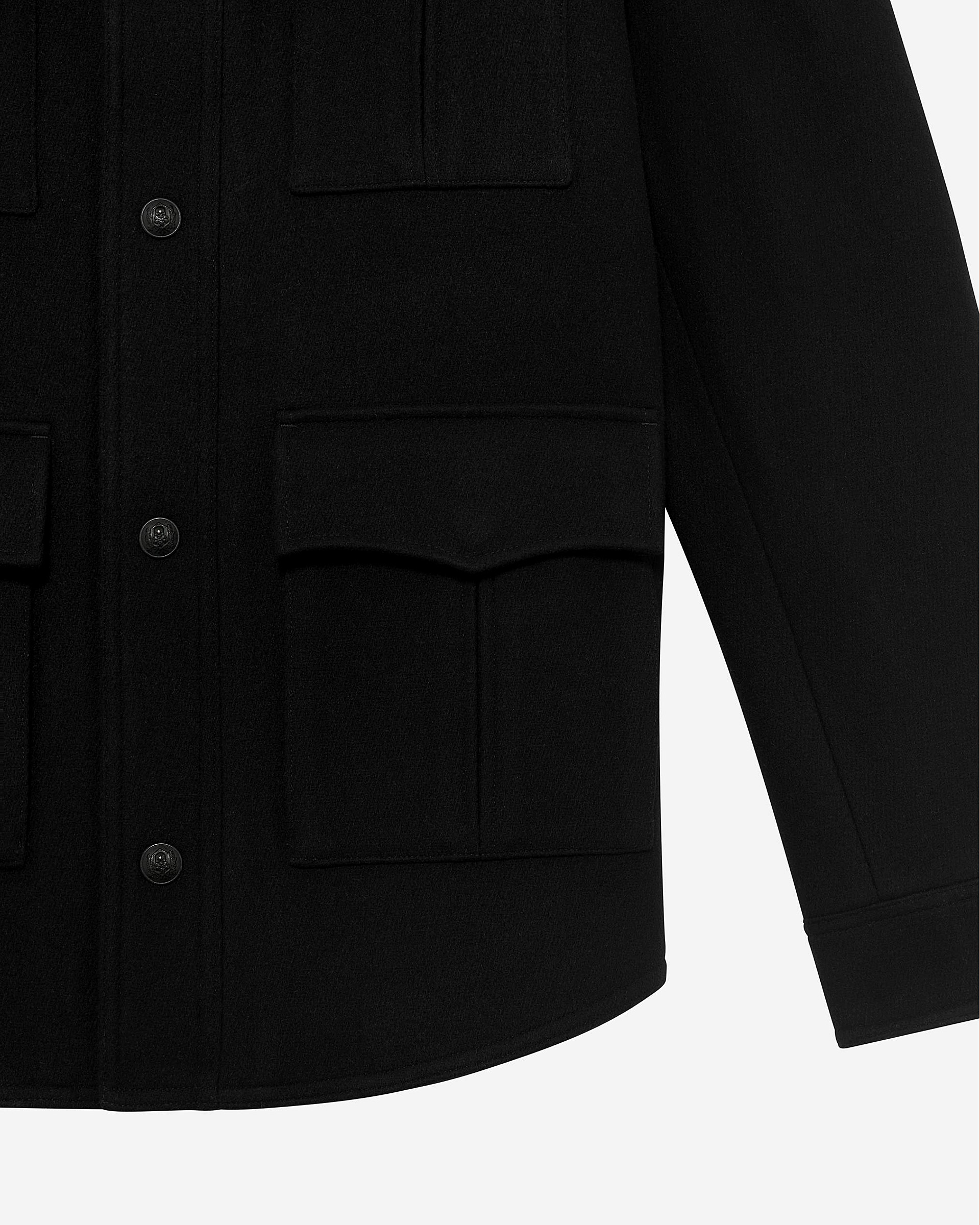 Black overshirt