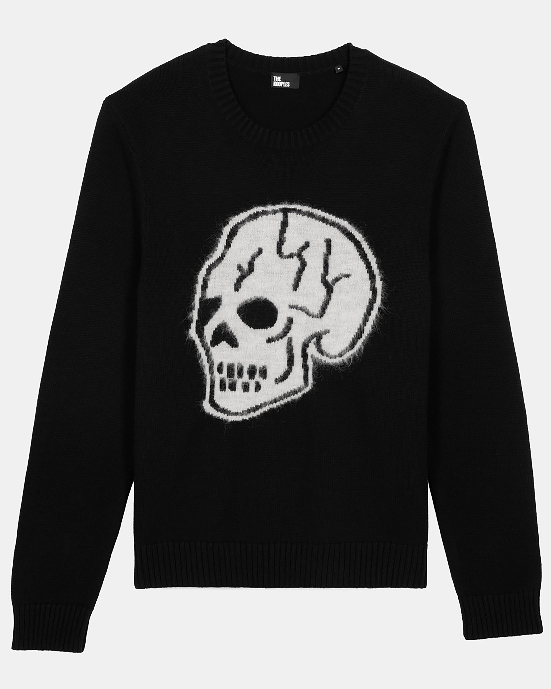 Black Skull Sweater