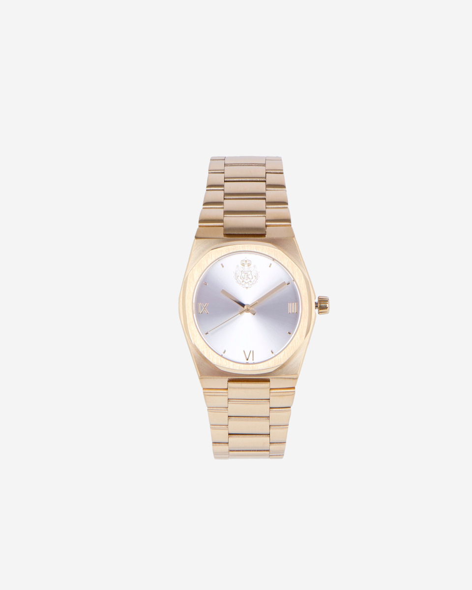 Watch with golden coat of arms