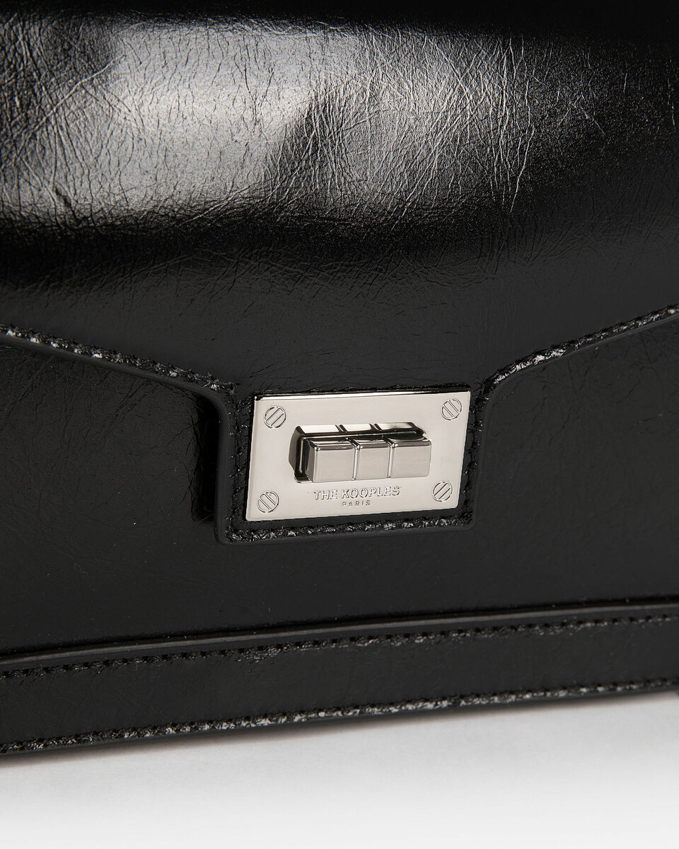 Emily small bag in black leather