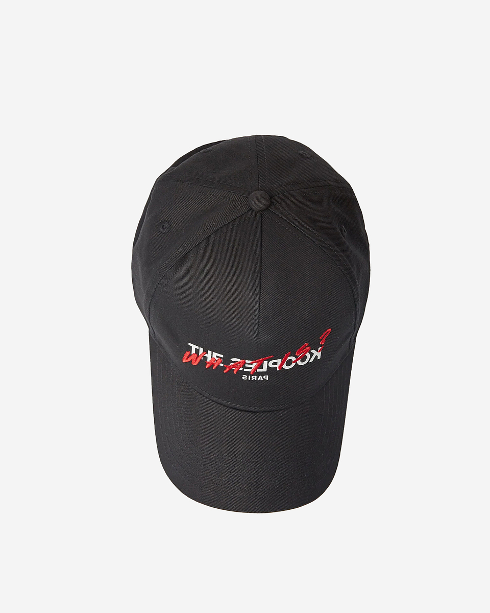Black 'What Is' Cap