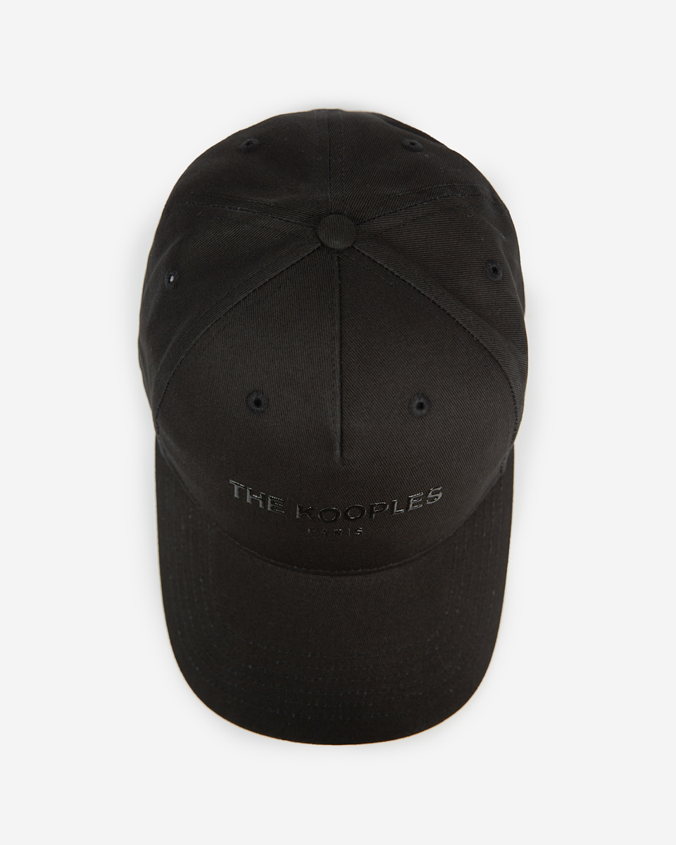 Logo black cap