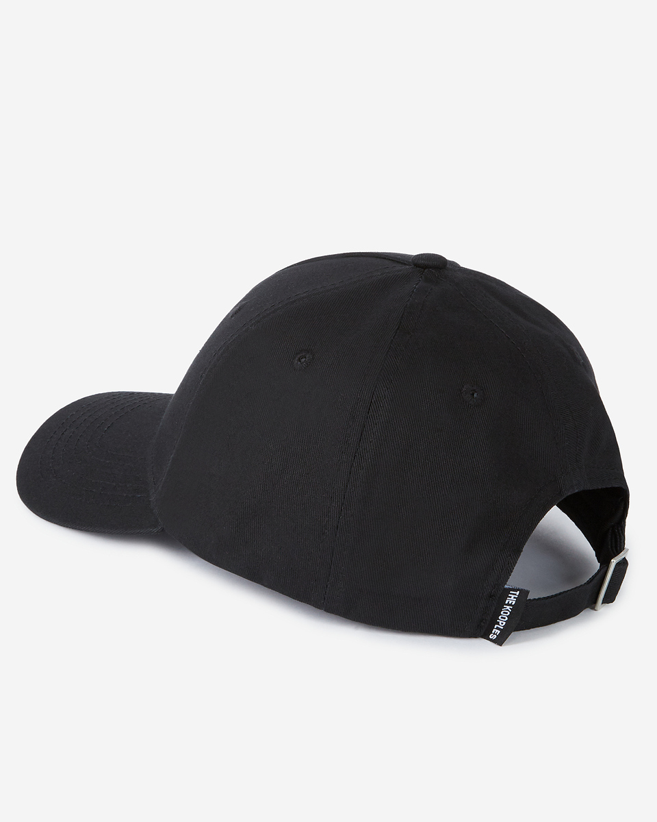 Logo black cap