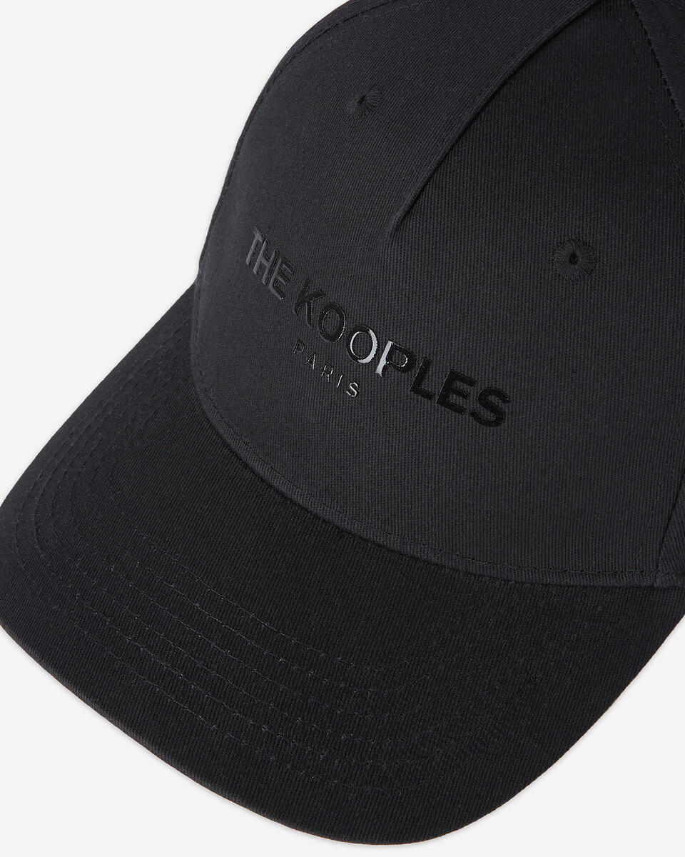 Logo black cap