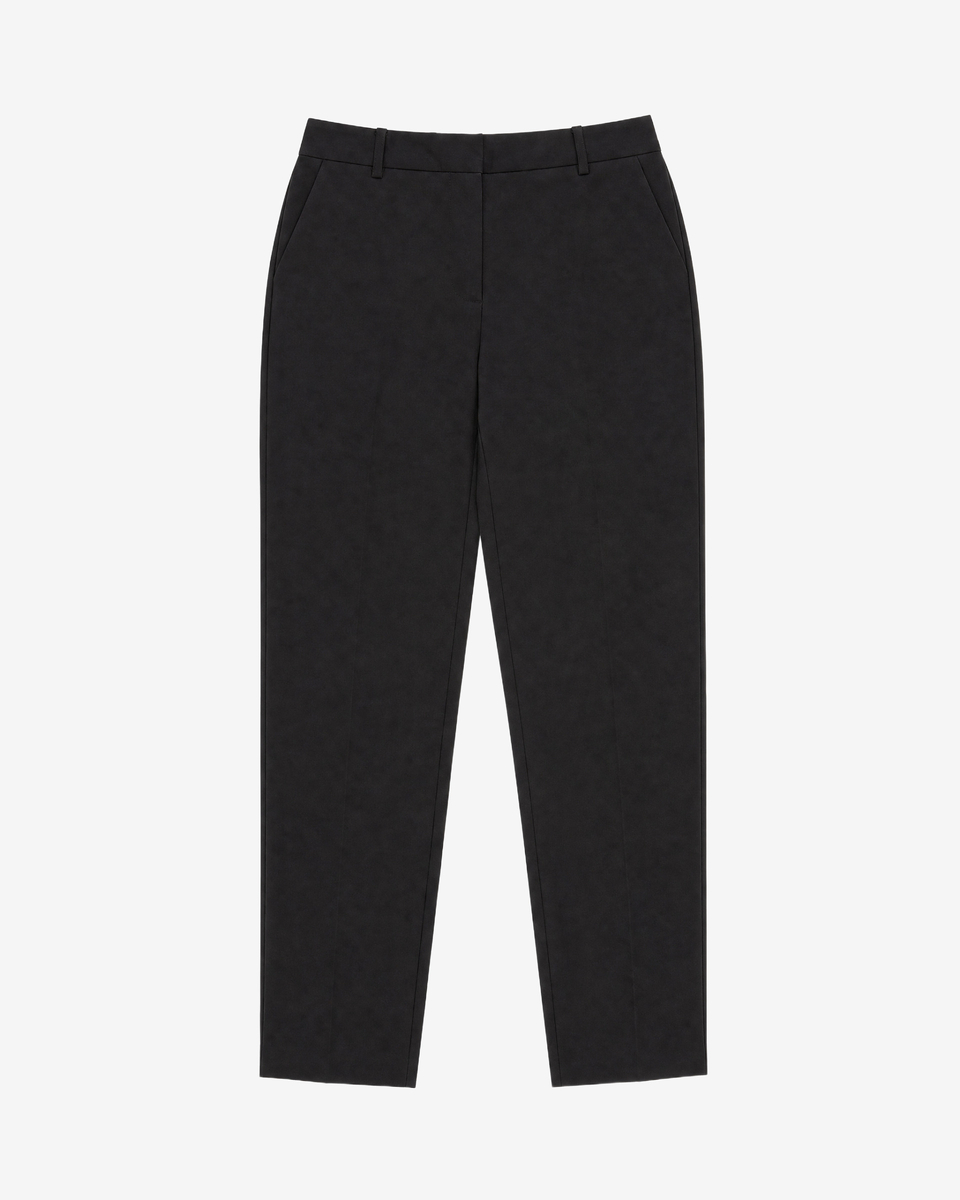 Tailored black wool pants
