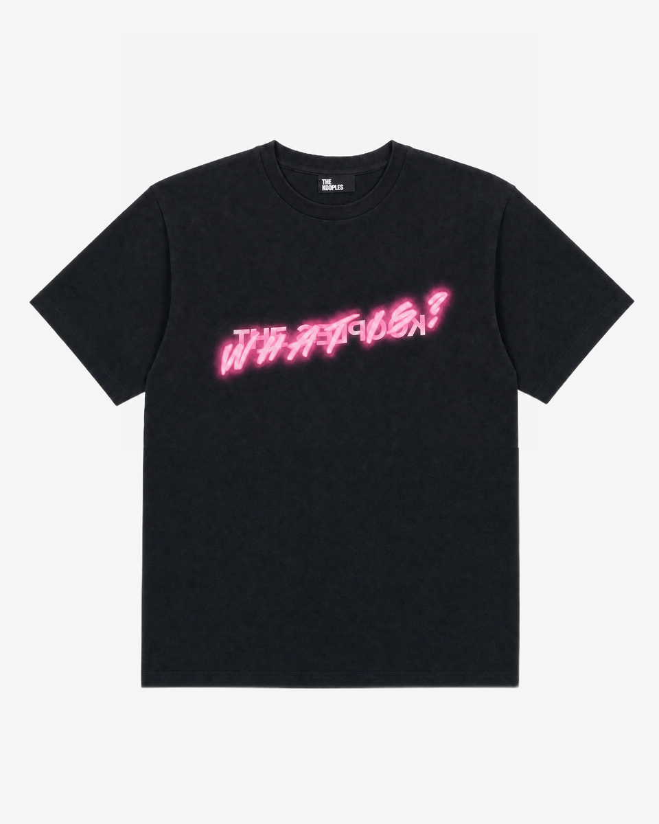What Is neon black T-shirt