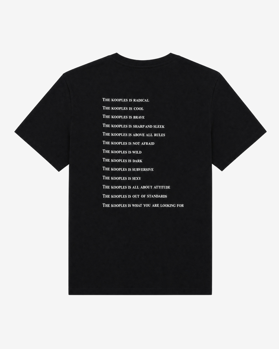 What Is neon black T-shirt