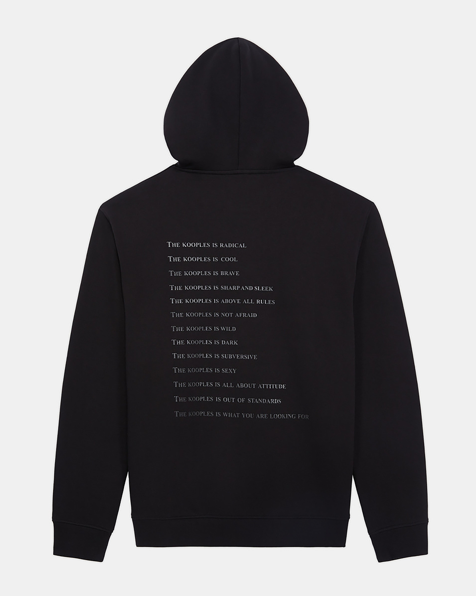 Black 'What Is' Hoodie