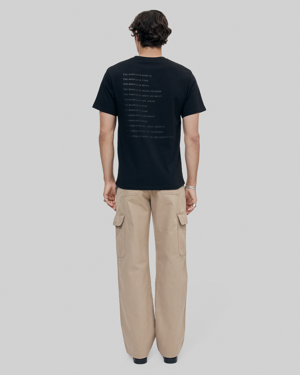 Black 'What Is' T-shirt