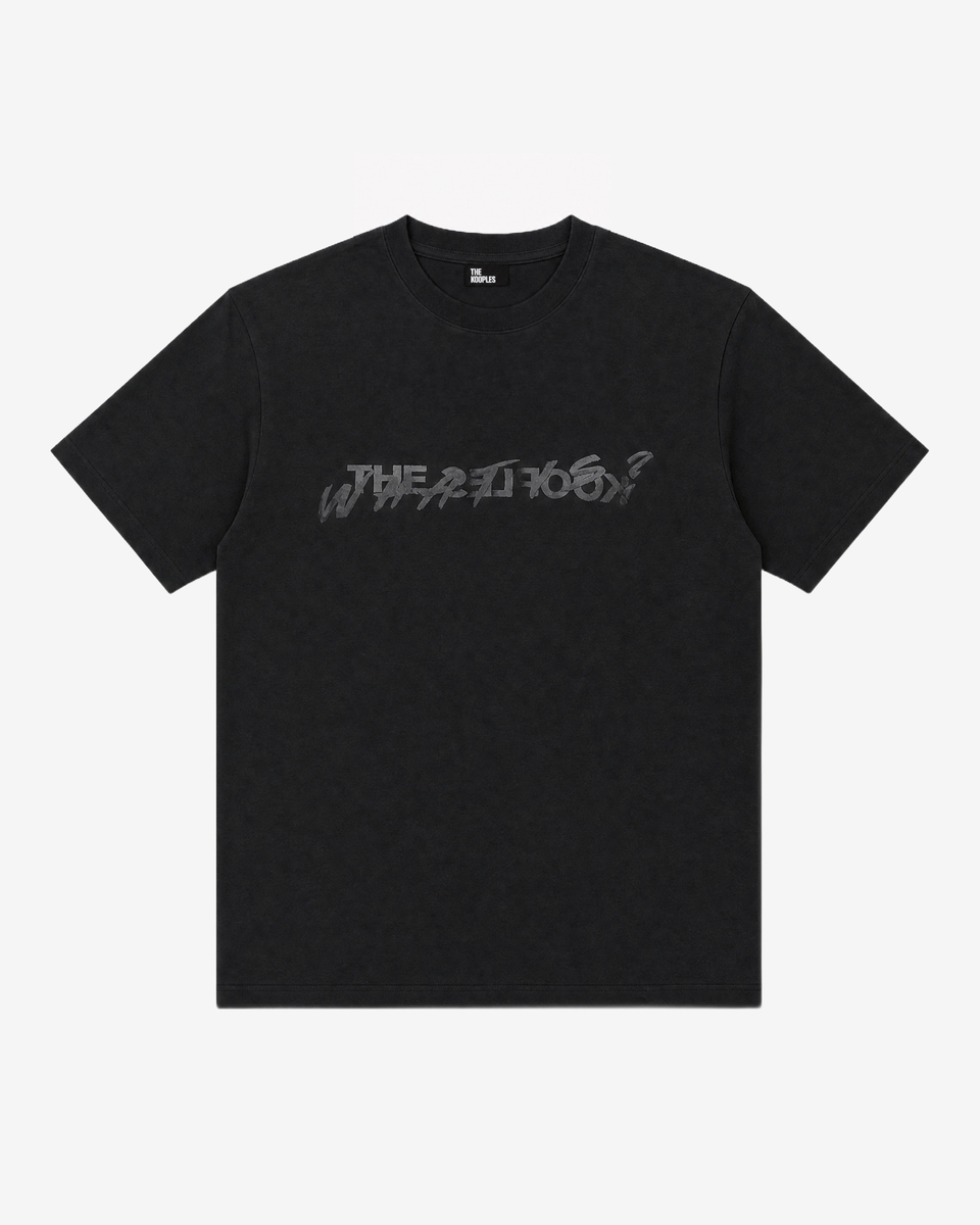 Black 'What Is' T-shirt