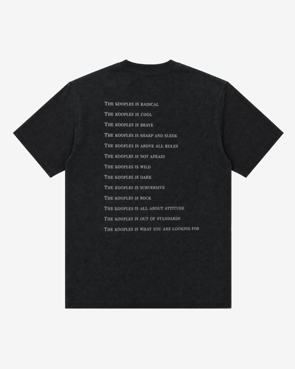 Black 'What Is' T-shirt
