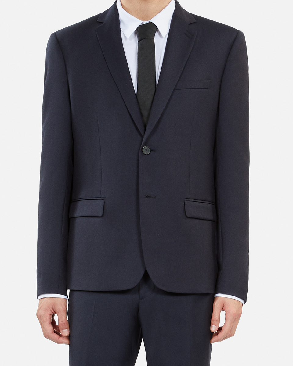 Black silk tie