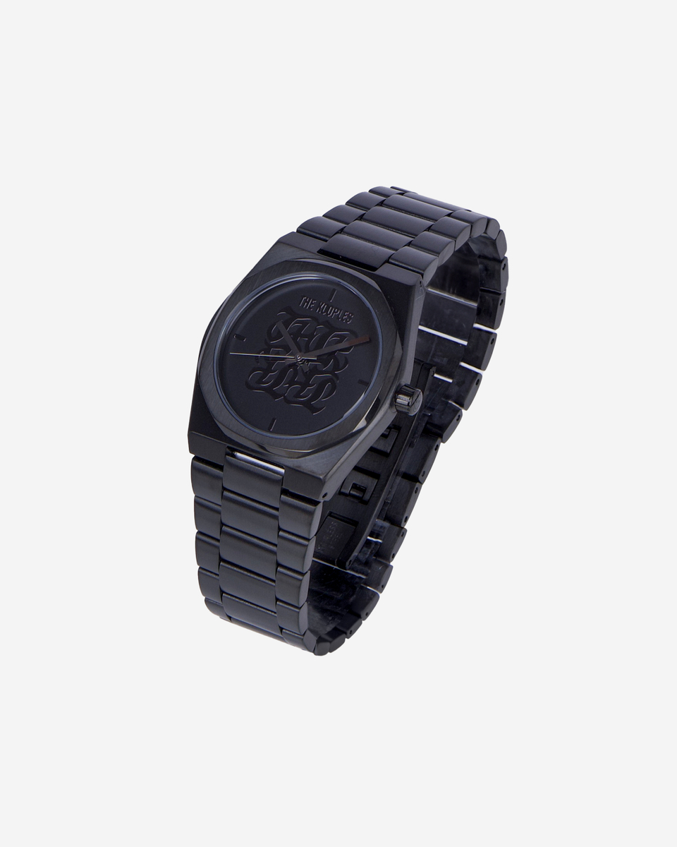 Black Monogram Watch