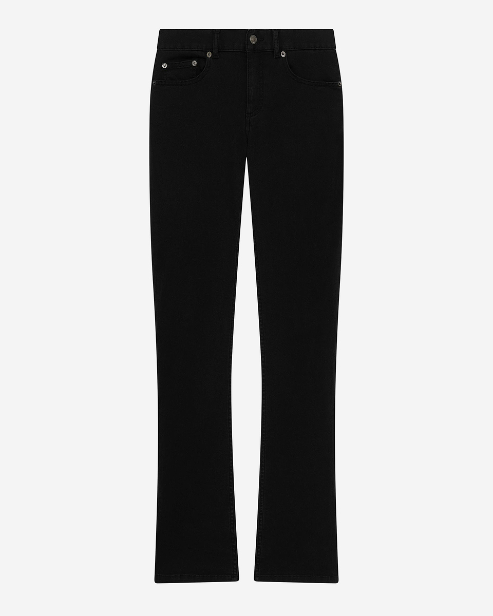 Black long slim jeans