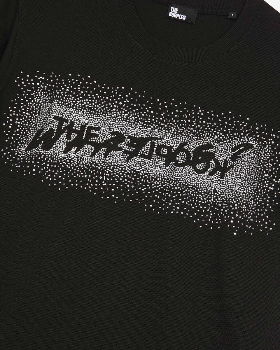 What is black rhinestone T-shirt