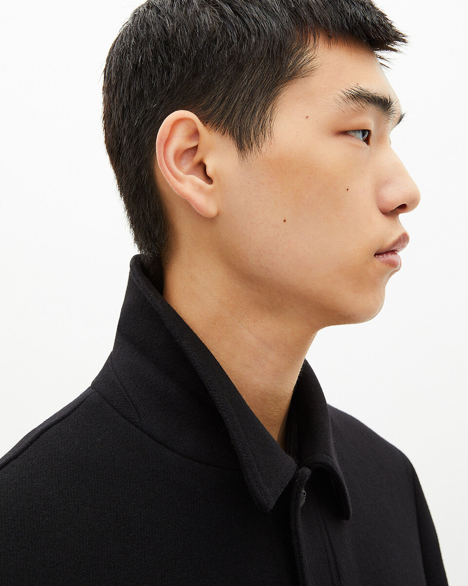 Black overshirt
