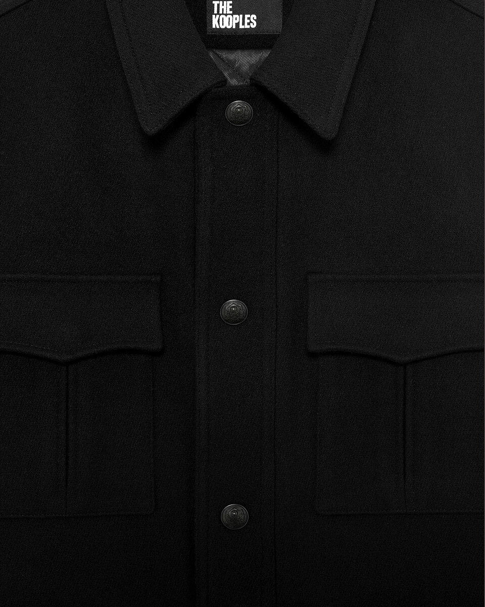 Black overshirt