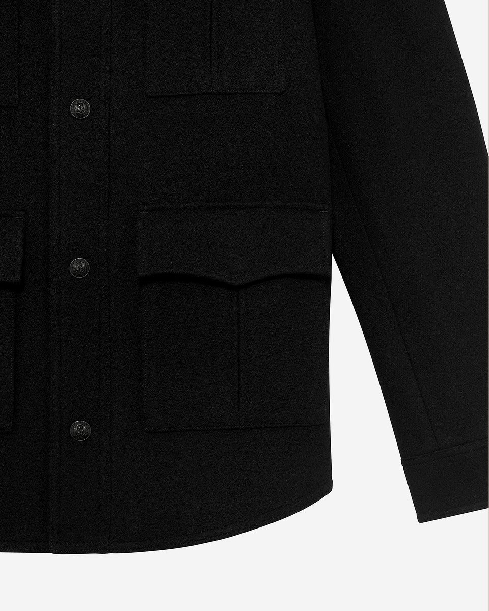 Black overshirt
