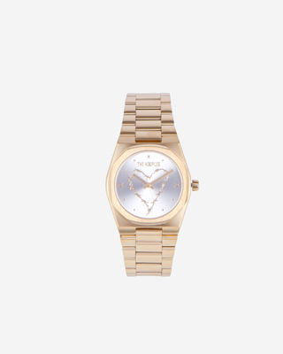 Watch with golden heart