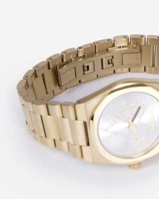Watch with golden heart