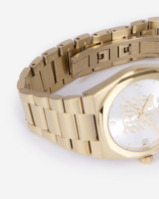 Gold Monogram Watch