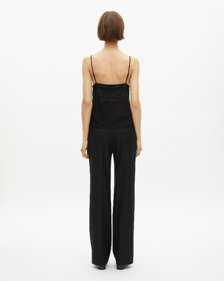 Black lace camisole