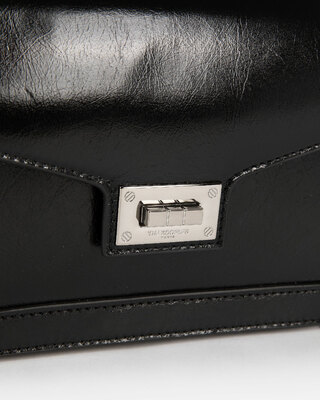 Emily small bag in black leather