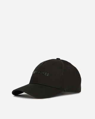 Logo black cap