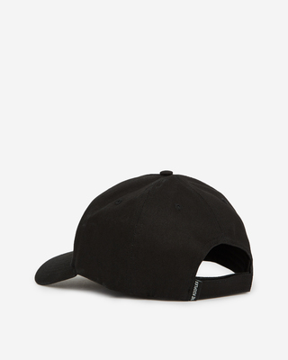 Logo black cap