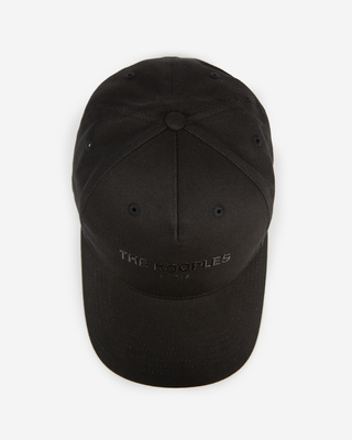 Logo black cap