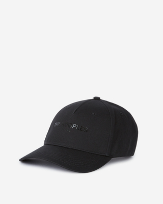Logo black cap