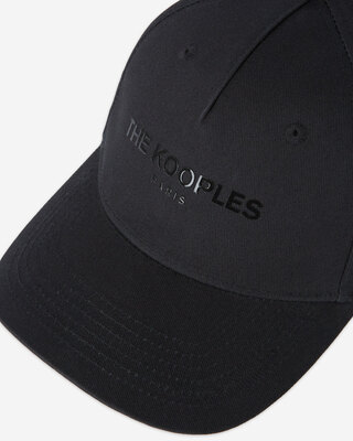 Logo black cap