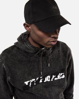 Logo black cap