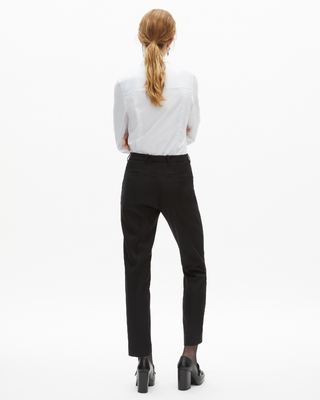 Tailored black wool pants