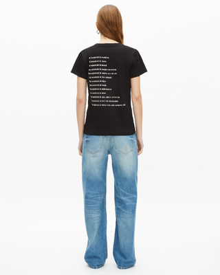 What Is neon black T-shirt