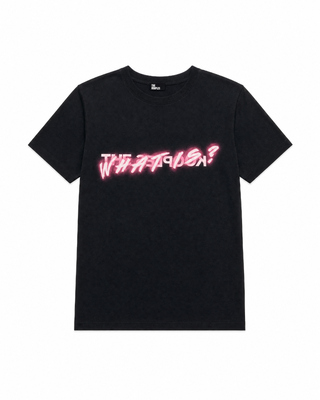 What Is neon black T-shirt