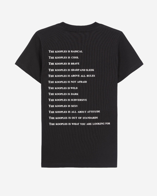 What Is neon black T-shirt