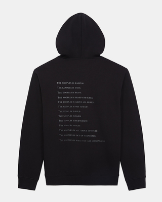Black 'What Is' Hoodie