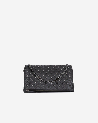 Heritage small black leather pouch