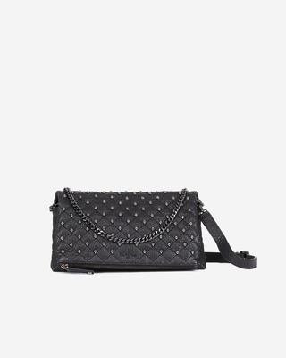 Heritage small black leather pouch