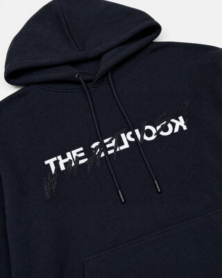 'What Is' Hoodie with Black Rhinestones