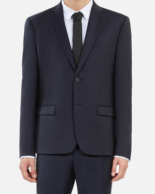 Black silk tie