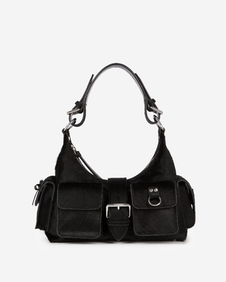 Amelia bag in black foal effect