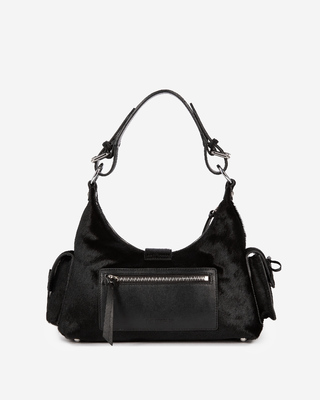 Amelia bag in black foal effect