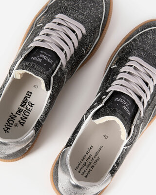 The Kooples X Hidn-Ander low sneakers, black