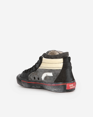 The Kooples X Hidn-Ander black high-top sneakers