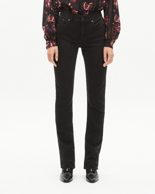 Black long slim jeans