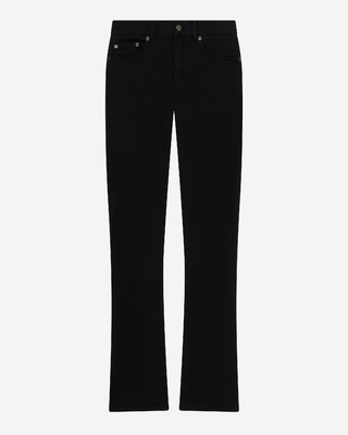 Black long slim jeans