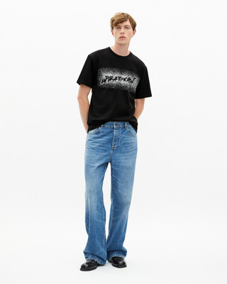 What is black rhinestone T-shirt